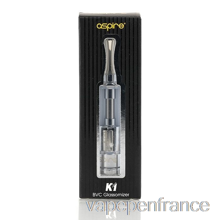 Aspire K1 Glassomizer Réservoir Bvc Stylo Vape Noir